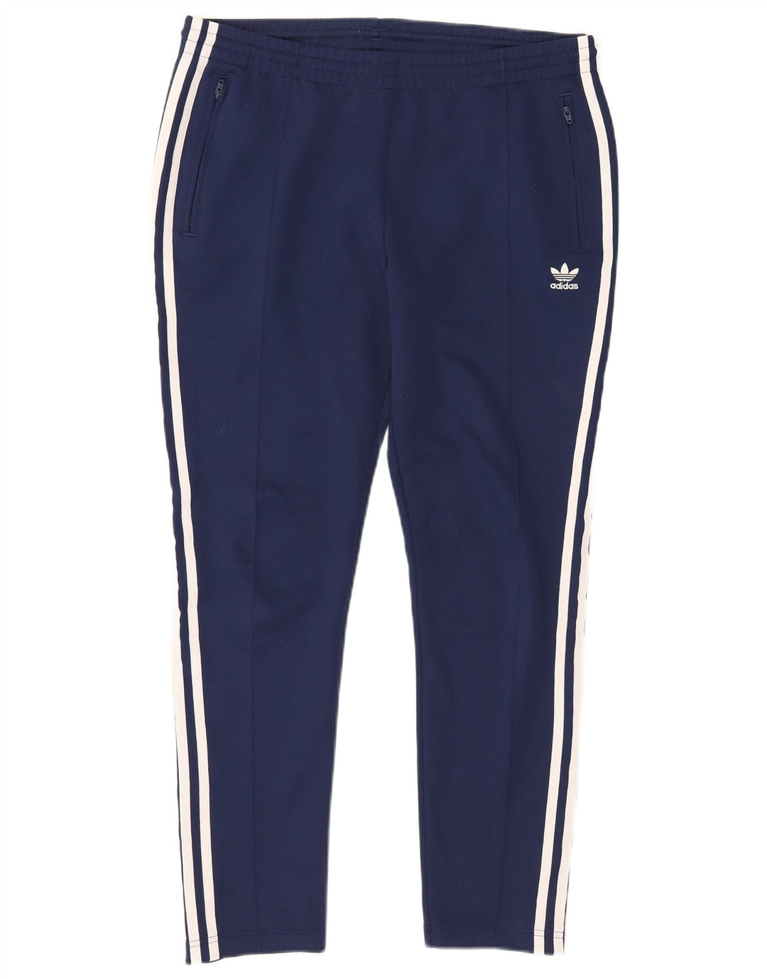 Adidas Dame træningsdragt Bukser UK 14 Large Navy Blue Polyester
