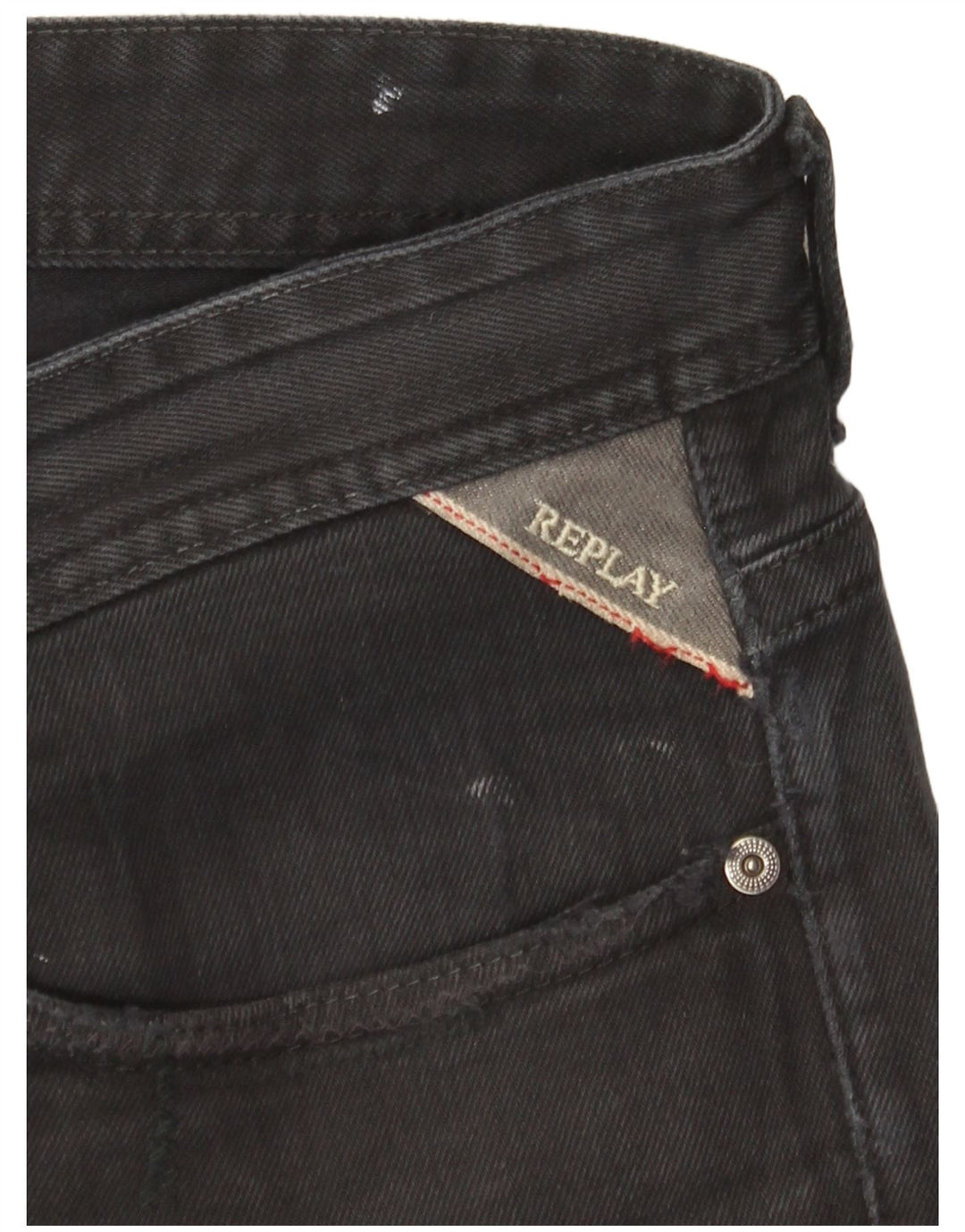 Replay Herre Slim Jeans W36 L29 Sort