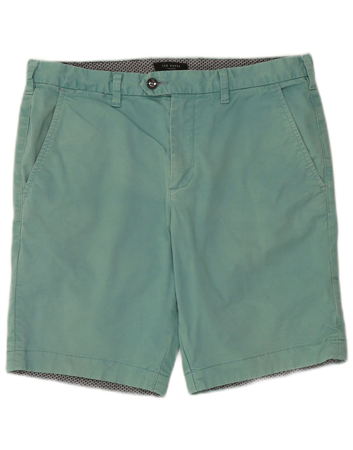 Ted Baker Chino Shorts til mænd W32 Medium Blue Cotton