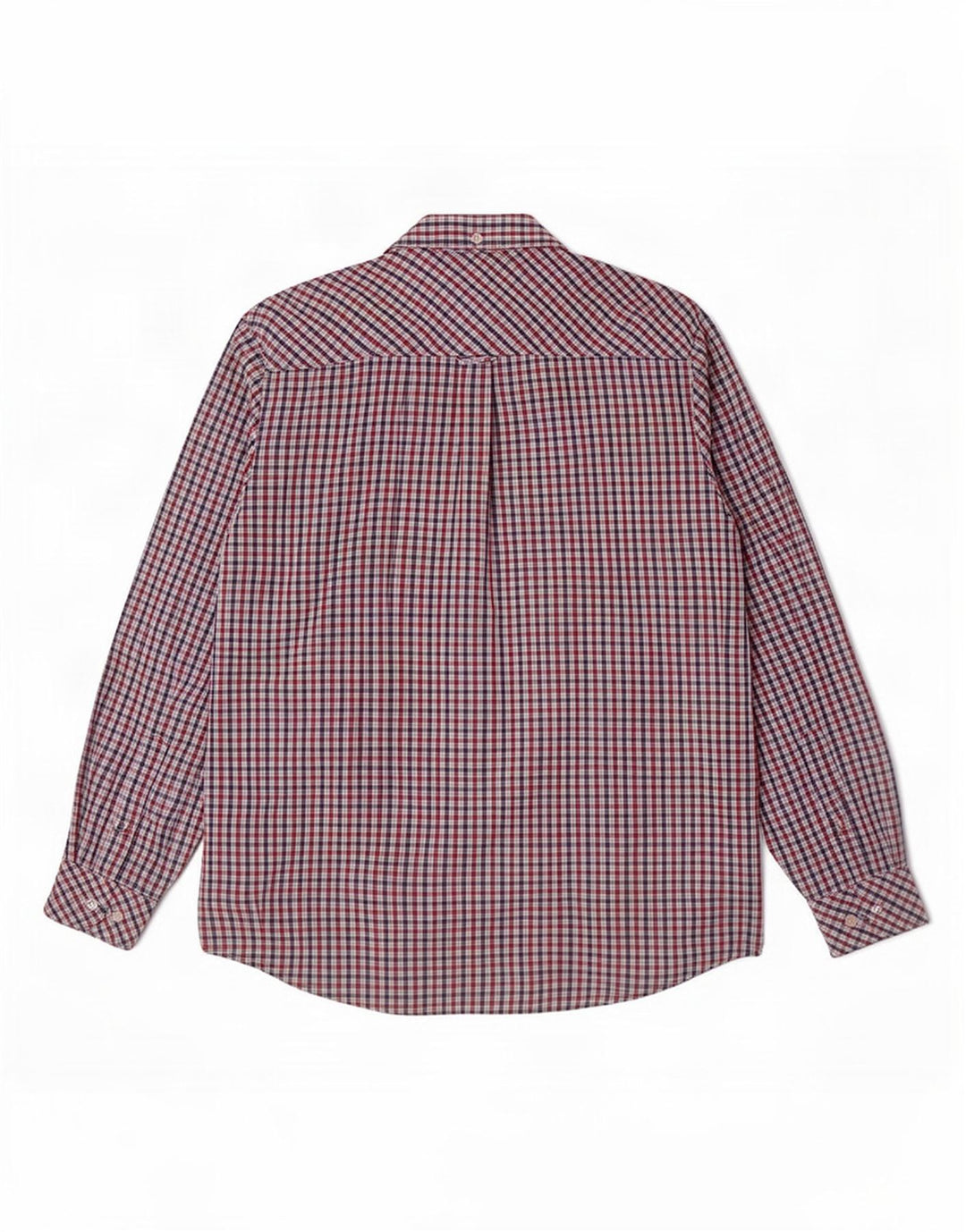 Ben Sherman Heritage skjorte til mænd, stor rød ternet bomuld