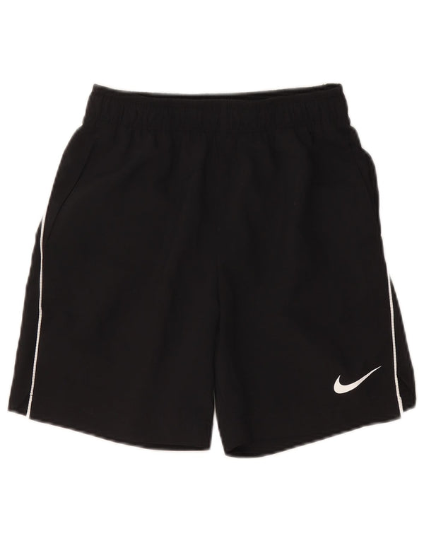 NIKE Dri Fit sportsshorts til drenge 10-11 år Medium sort polyester