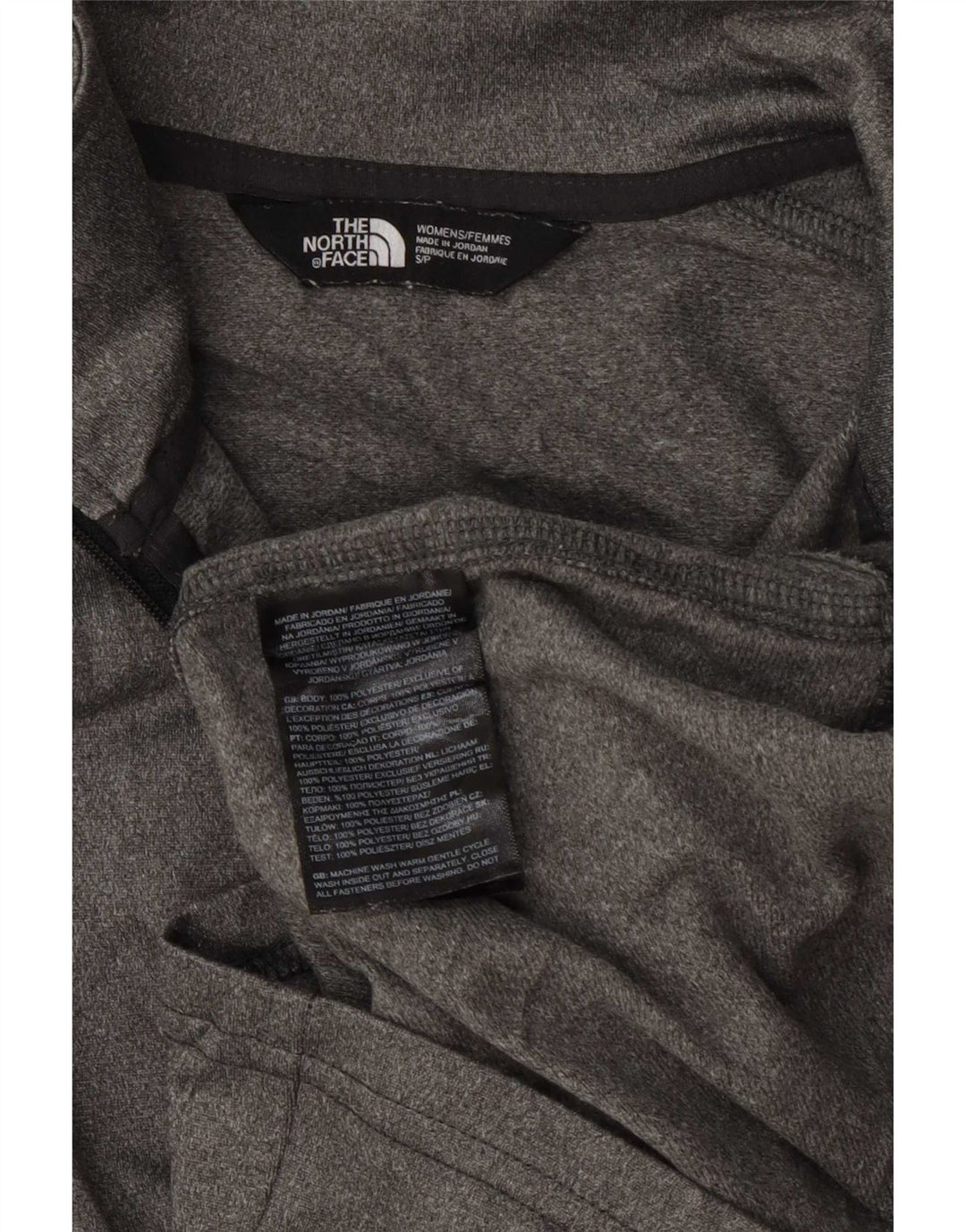 The North Face Dame Pullover Træningsdragt Top UK 10 Lille Grå