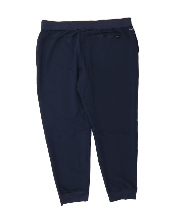 RUSSELL ATHLETIC Mens Tracksuit Trousers Joggers 2XL  Navy Blue Polyester Vintage Russell Athletic and Second-Hand Russell Athletic from Messina Hembry 