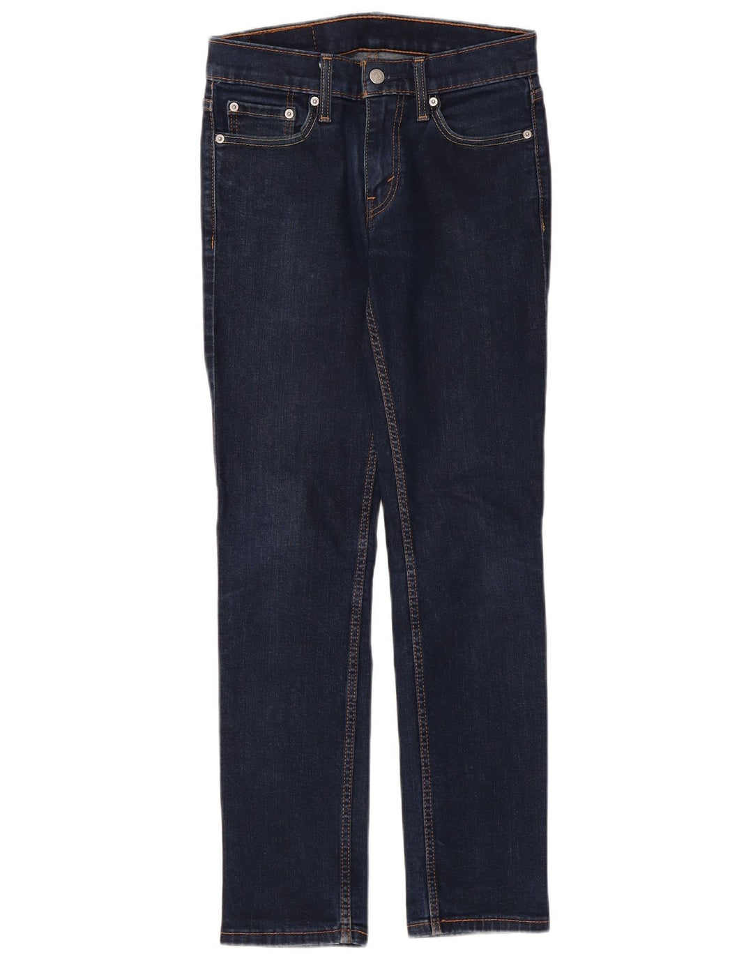 Levi's Dame 511 Slim Jeans W28 L32 Marineblå Bomuld