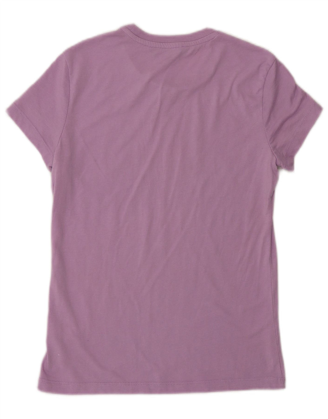 Trussardi Dame Grafisk T-Shirt Top UK 12 Medium Lilla Polyester