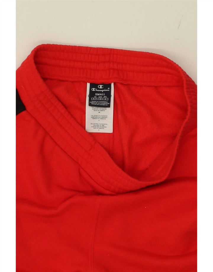 CHAMPION Mens Sport Shorts Small  Red Colourblock Cotton Vintage Champion and Second-Hand Champion from Messina Hembry 