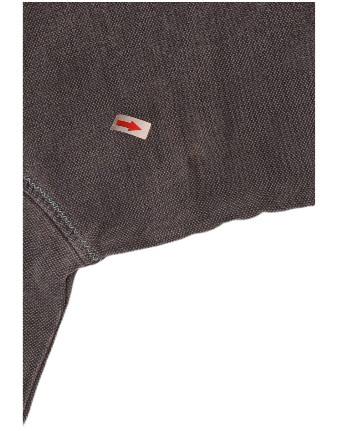 Fat Face Herre Zip Neck Sweatshirt Jumper Stor Grå Bomuld