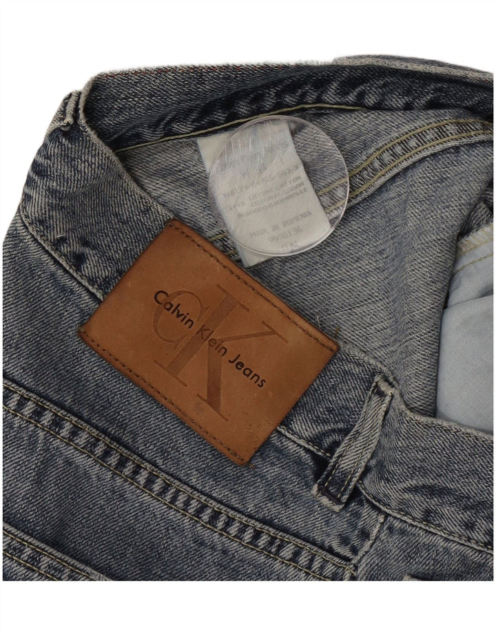 Calvin Klein Dame Bootcut Jeans W31 L30 Blå Bomuld