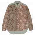 Verte Vallee Herre Corduroy Shirt Medium Multicolored Floral
