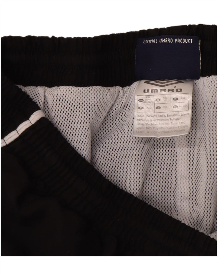 UMBRO Herre Bermuda Sportshorts 2XL Sort Polyester