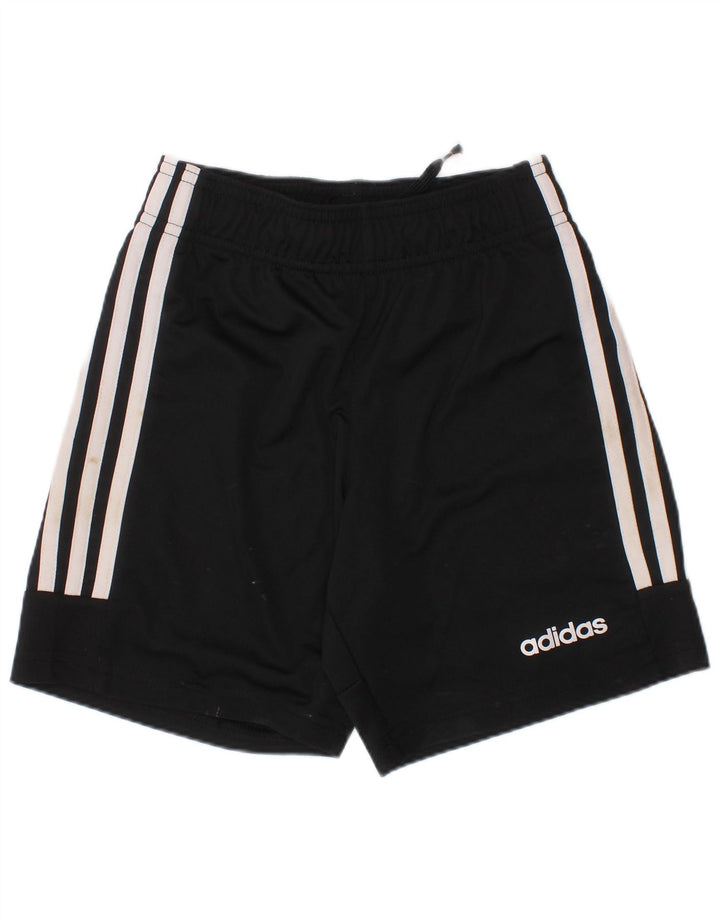 ADIDAS Boys Climalite Sportshorts 7-8 år Sort polyester