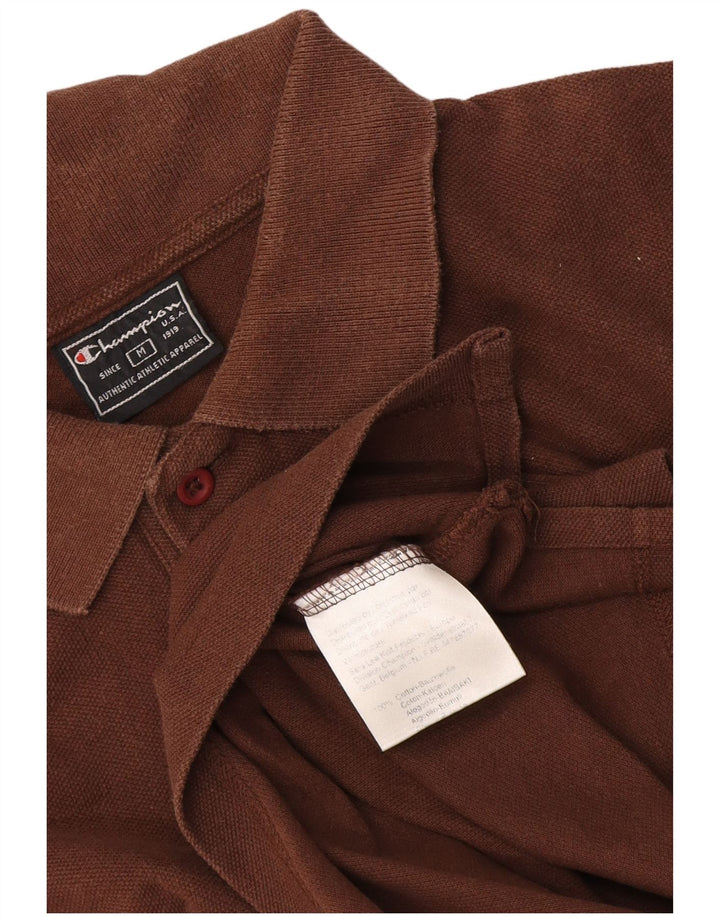 Champion herre poloskjorte medium brun bomuld