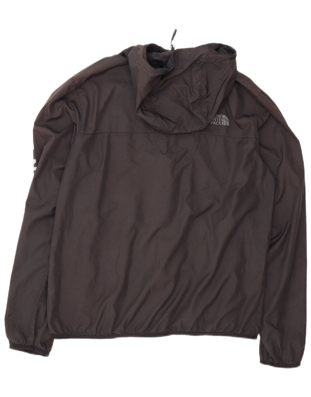 The North Face Herre Grafisk Regnjakke med Hætte UK 38 Medium Sort Polyester