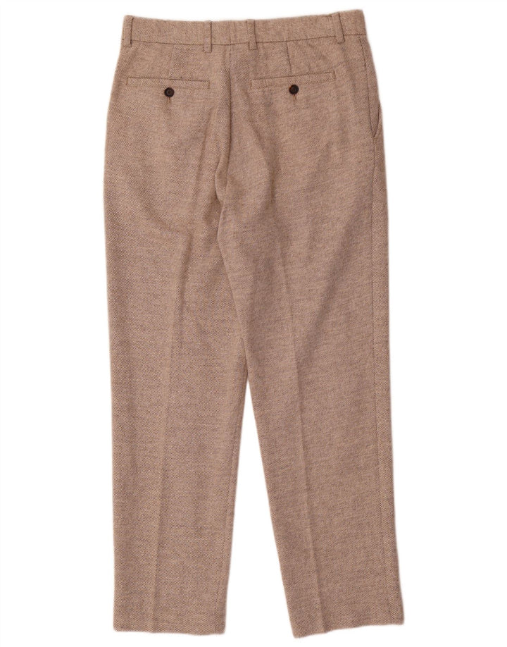 Zara lige jakkesæt til kvinder Small W28 L29 Beige
