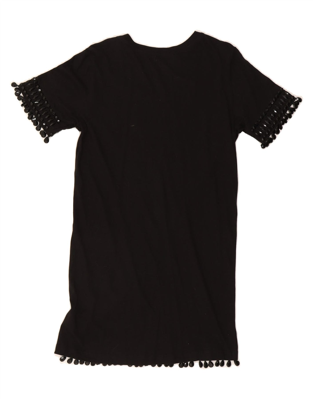 CHRISTOPHER KANE Womens Short Sleeves Shift Dress UK 10 Small Black Cotton Vintage Christopher Kane and Second-Hand Christopher Kane from Messina Hembry 