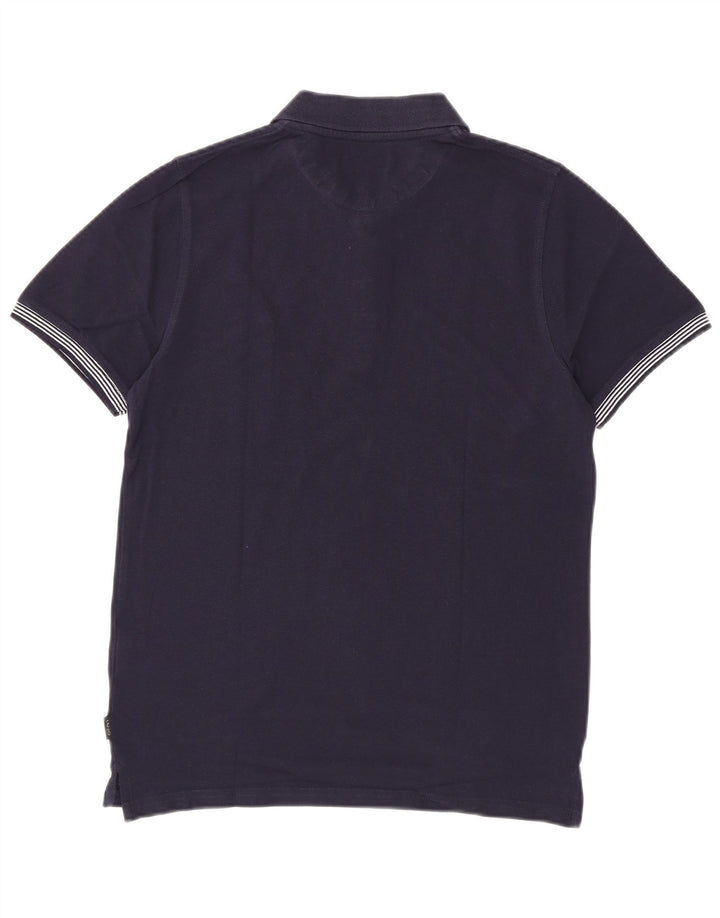 LIU JO Poloshirt til mænd Medium marineblå bomuld