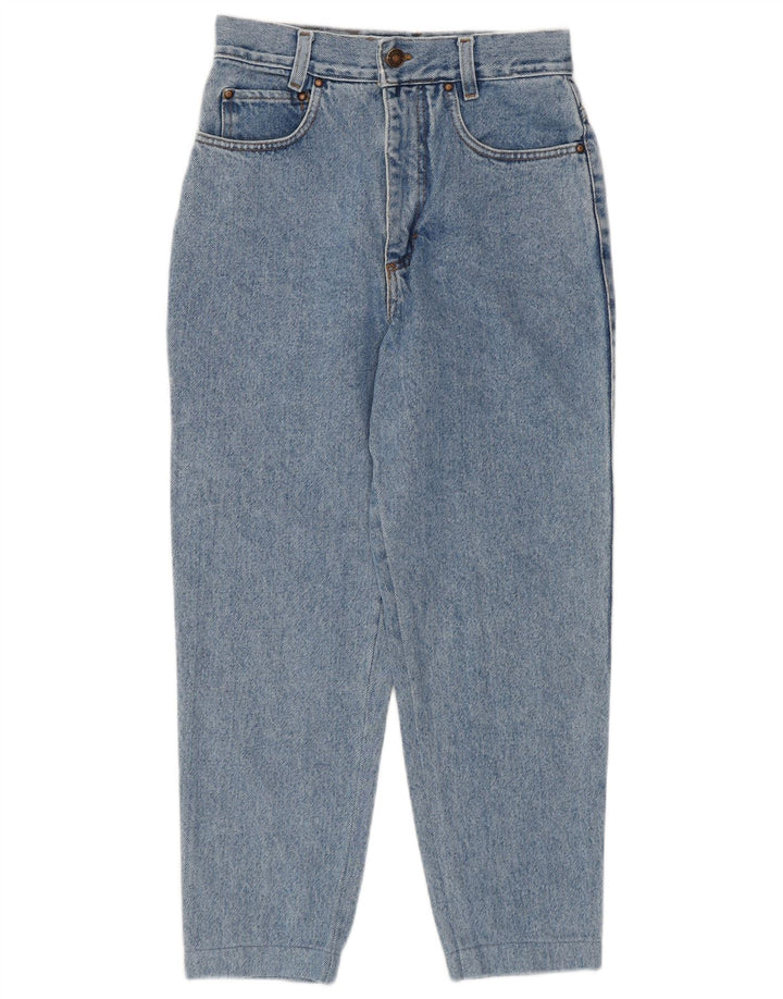 CASUCCI Dame Crop Højtaljede Jeans IT 42 Medium W26 L23 Blå