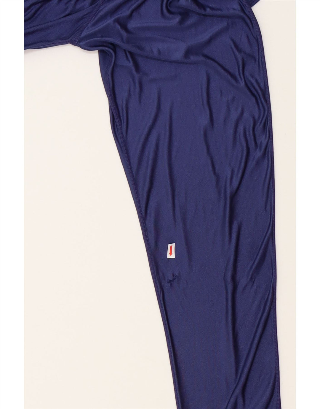 ASICS Womens Leggings UK 18 XL Navy Blue Polyamide Vintage Asics and Second-Hand Asics from Messina Hembry 