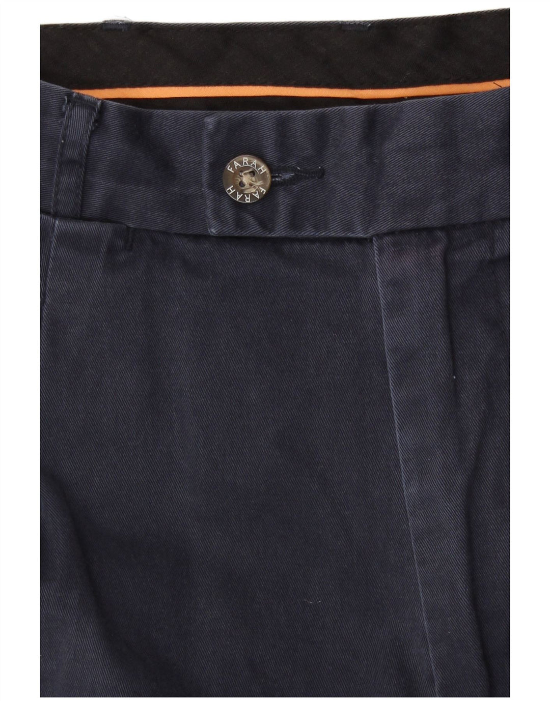 Farah Chino Shorts til mænd W34 Large Navy Blue
