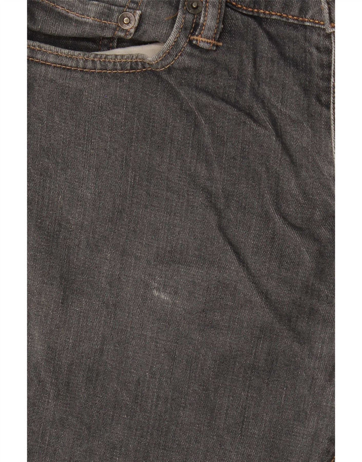 Levi's Herre 504 Straight Jeans W32 L30 Grå Bomuld