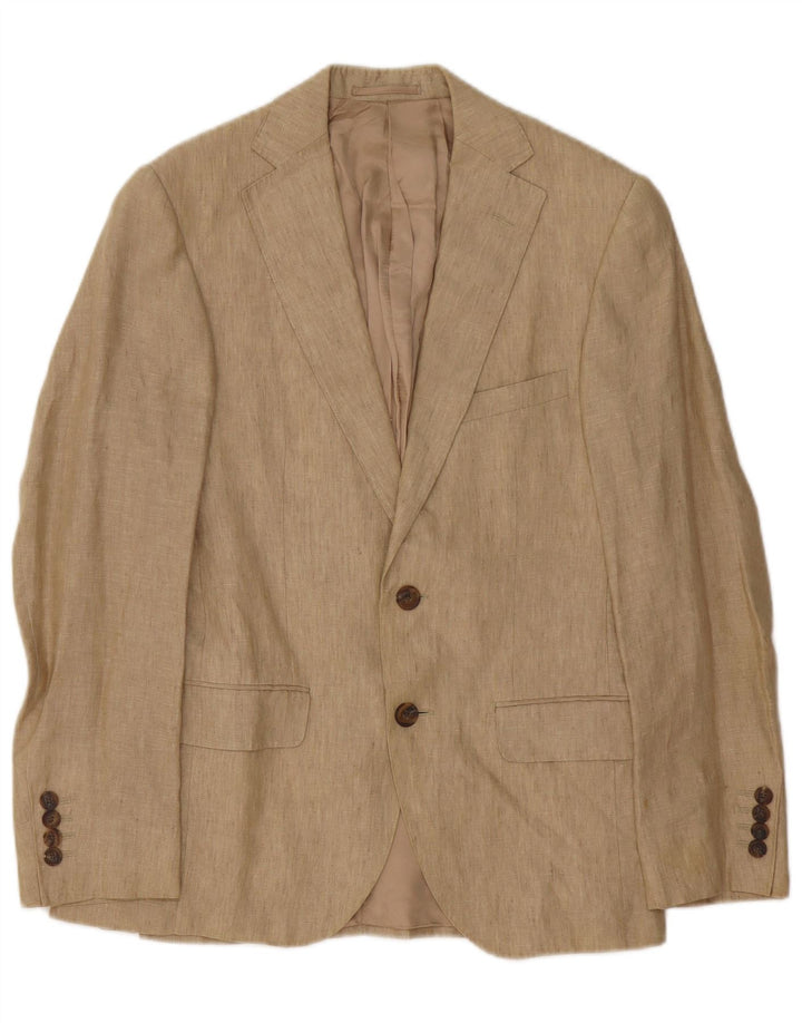 Aquascutum Herre 2-knaps blazerjakke UK 36 Lille Brun