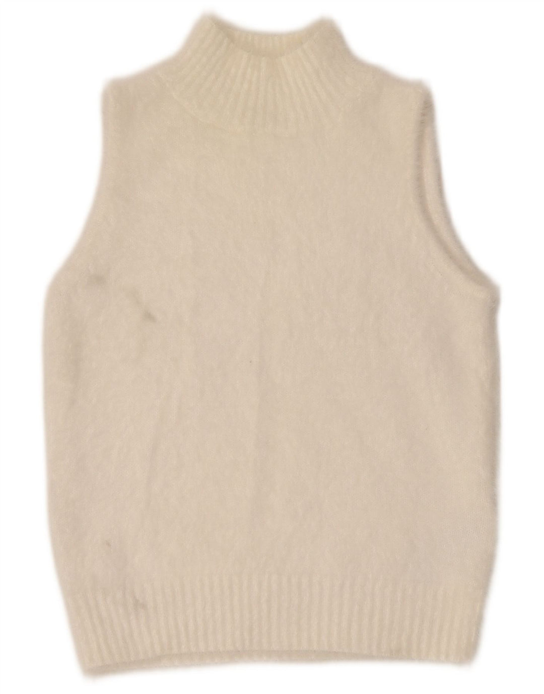 Guess Dame Vest Tank Top UK 12 Medium Hvid Polyamid