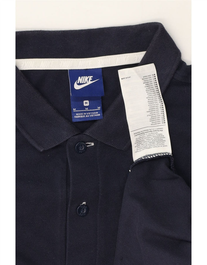 Nike herre poloshirt Medium marineblå bomuld