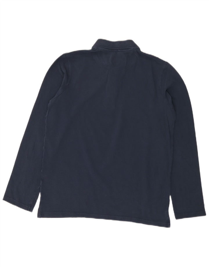 Carrera Langærmet Regular Polo Shirt Medium Marineblå Bomuld