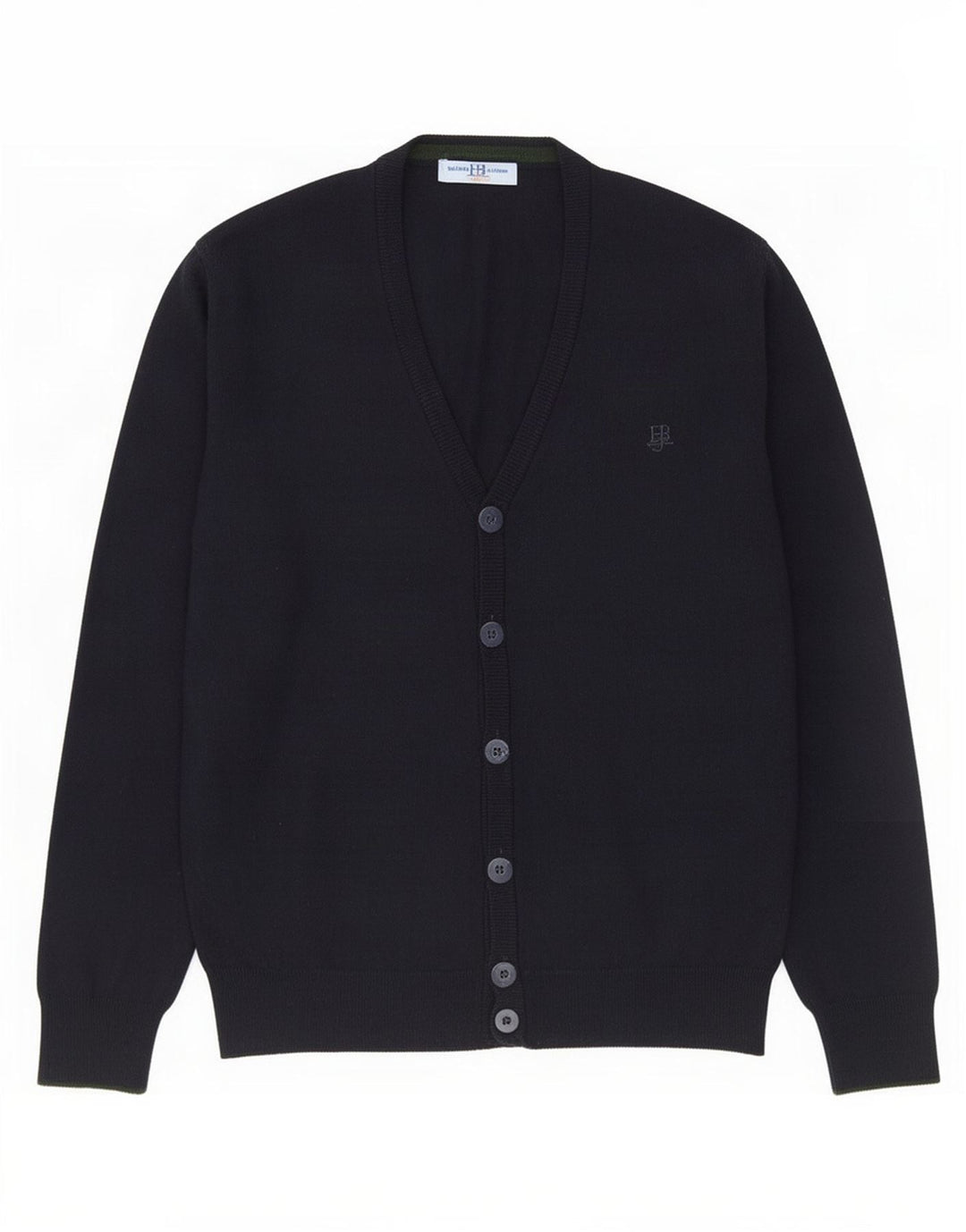 Harmont & Blaine Herre Cardigan Sweater Stor Marineblå Uld