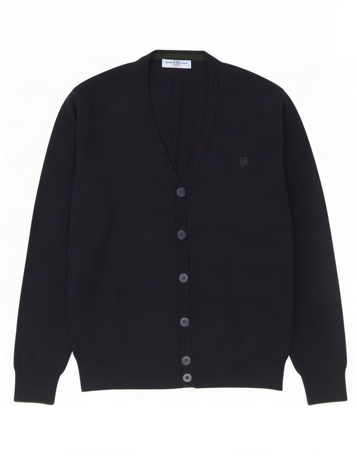 Harmont & Blaine Herre Cardigan Sweater Stor Marineblå Uld