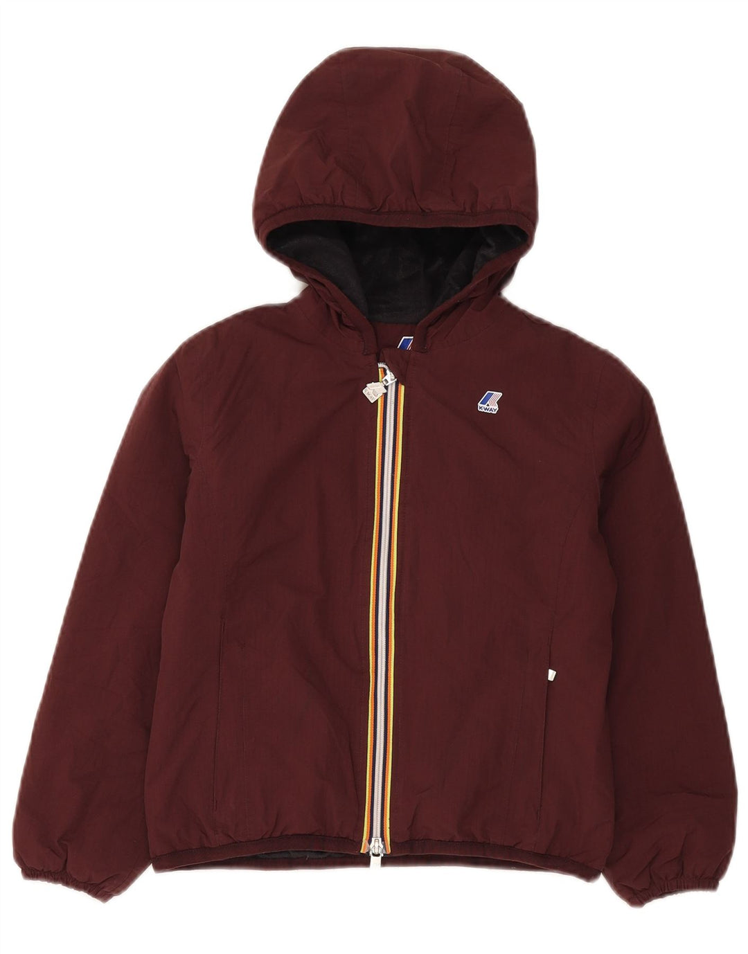 K-Way Boys Hættejakke Windbreaker 9-10 år Brun