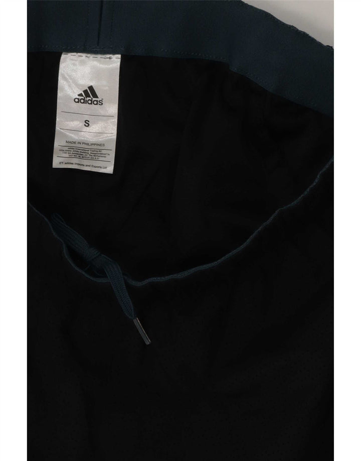 Adidas sportsshorts til kvinder UK 10 Small Black Polyester
