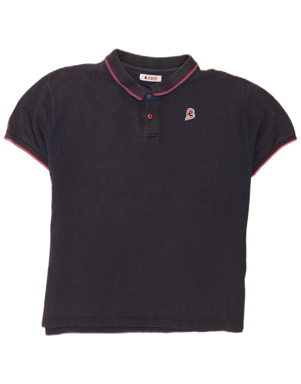 Invicta herre poloshirt 3XL marineblå stribet bomuld