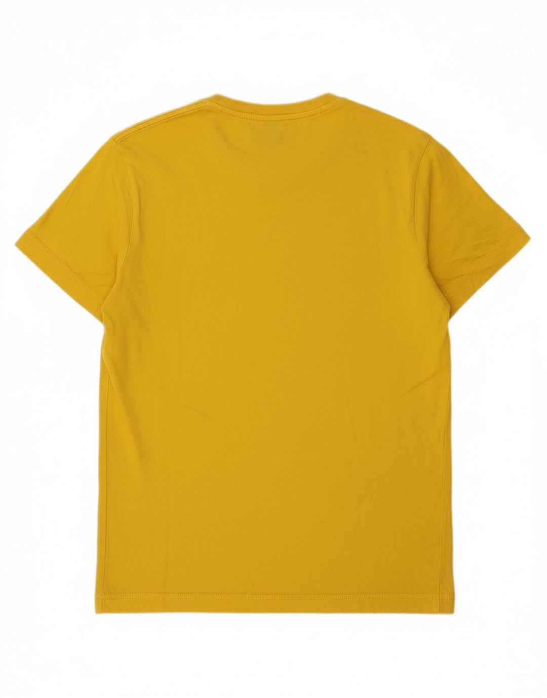 TOMMY HILFIGER Mens T-Shirt Top Medium Yellow Cotton