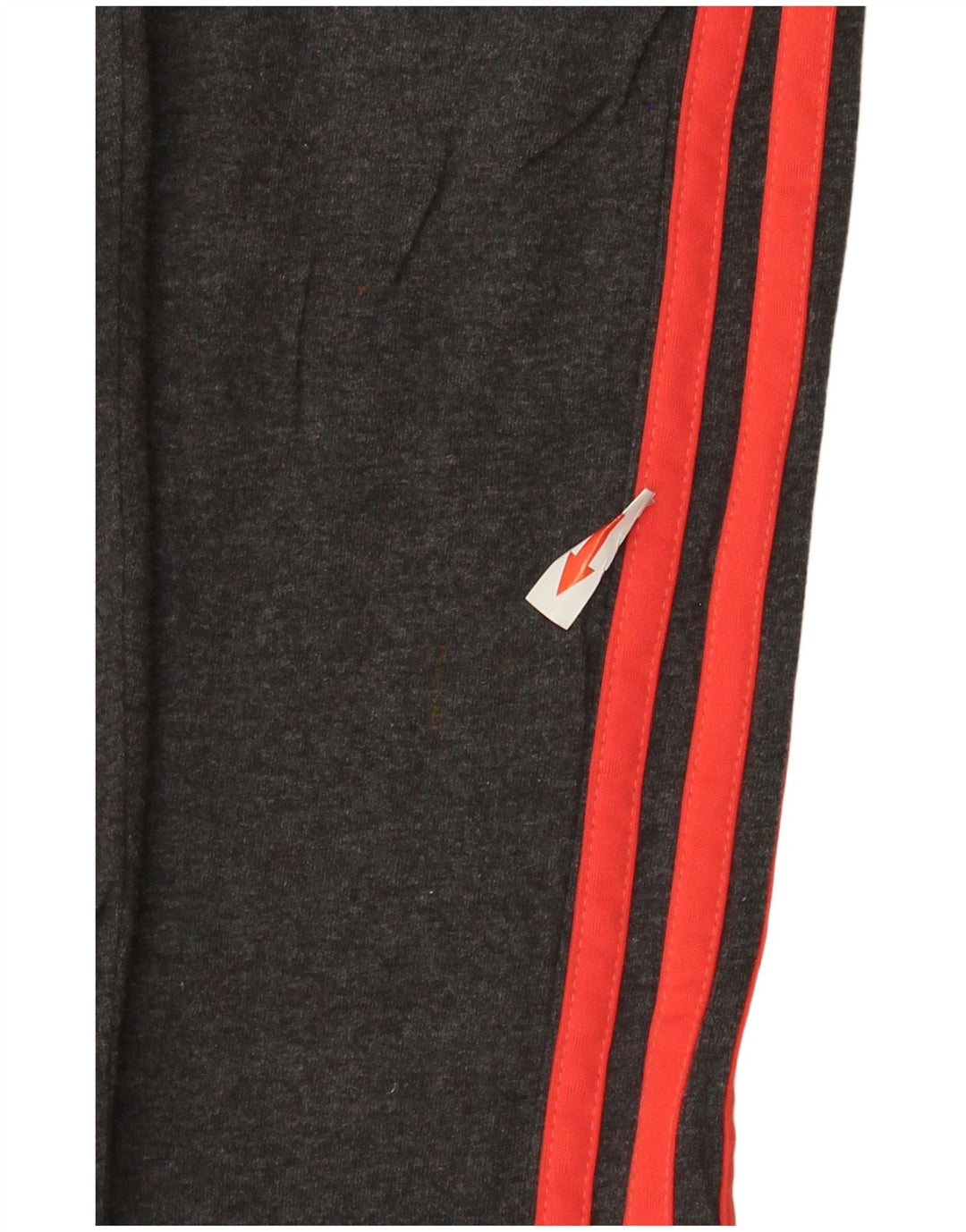 Adidas Dame Leggings UK 12/14 Medium Grey Colourblock Bomuld