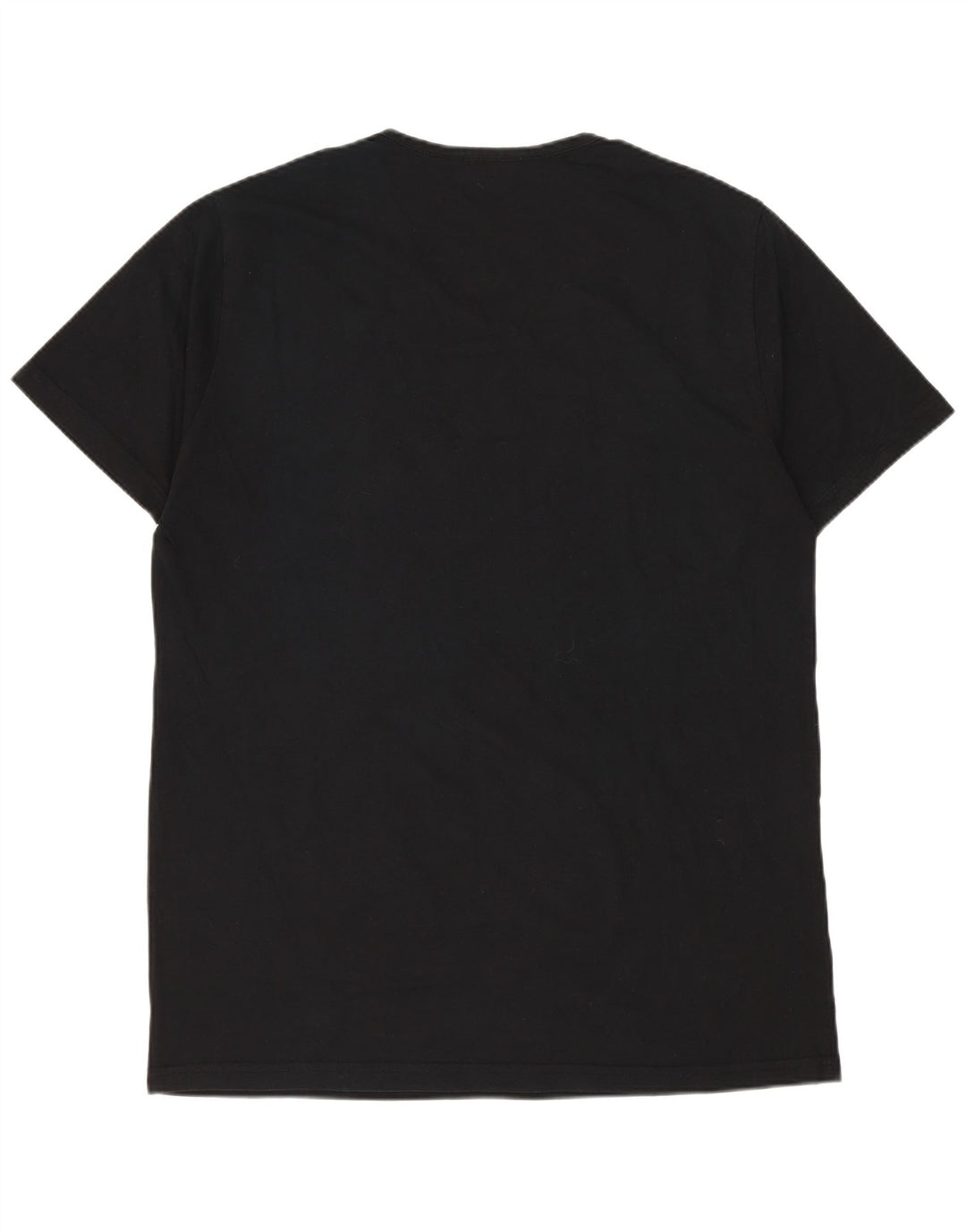 CALVIN KLEIN Herre grafisk T-shirt Top Stor sort bomuld