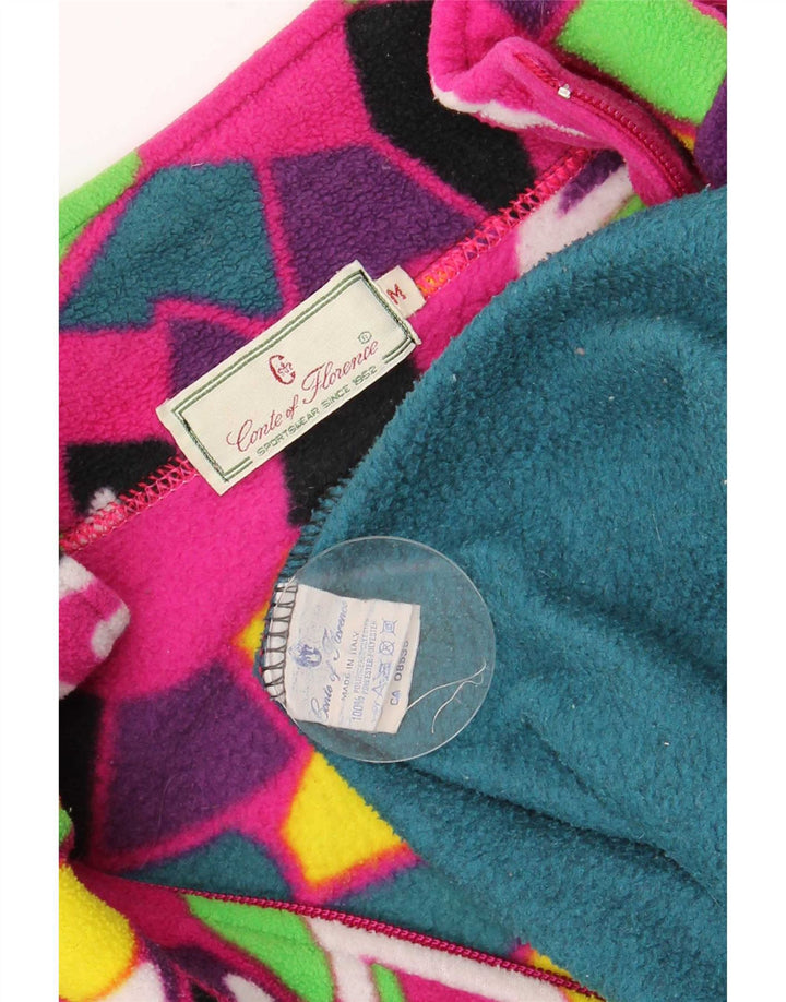 Conte of Florence Herre Fleece Jumper Medium Flerfarvet Geometrisk