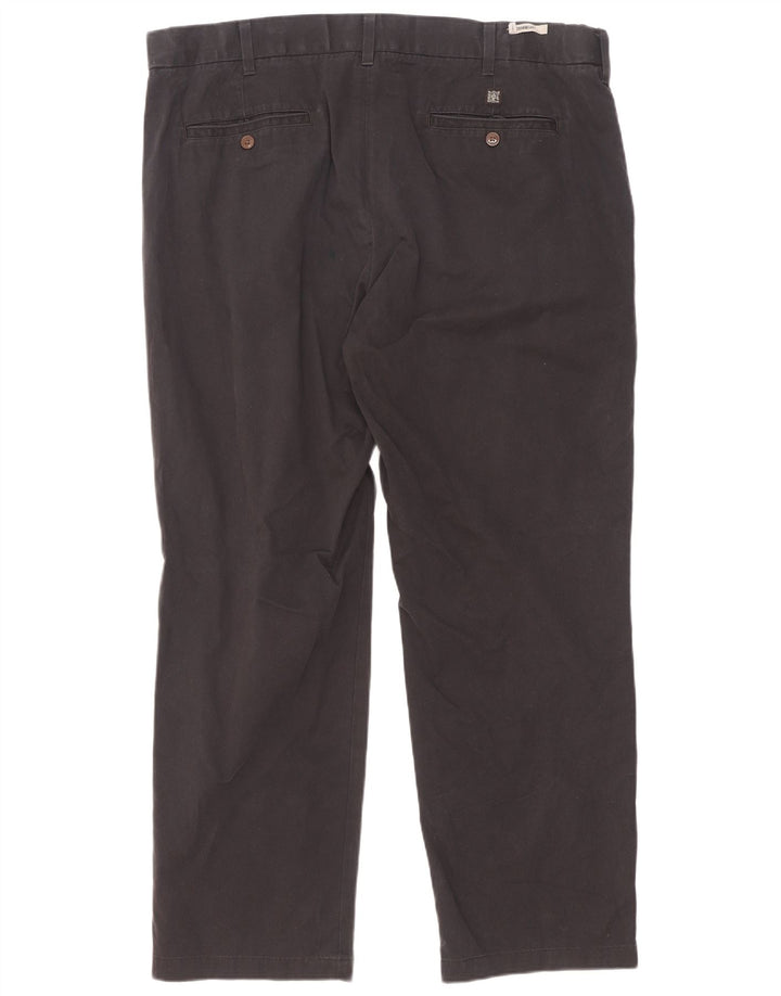 Marks & Spencer Herre Regular Fit Chinobukser W42 L31 Marineblå Bomuld