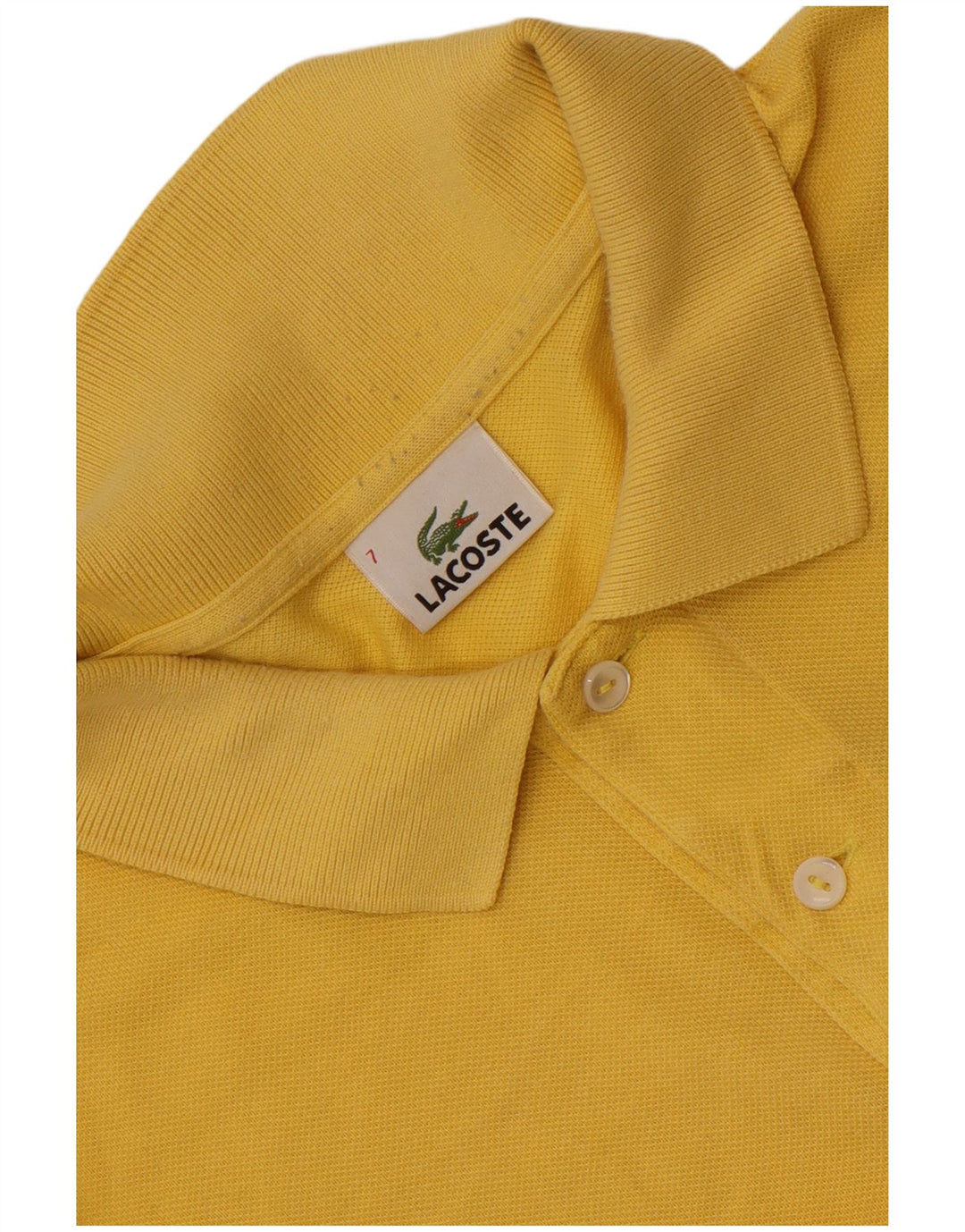 Lacoste Herre Polo Shirt Str. 7 2XL Gul