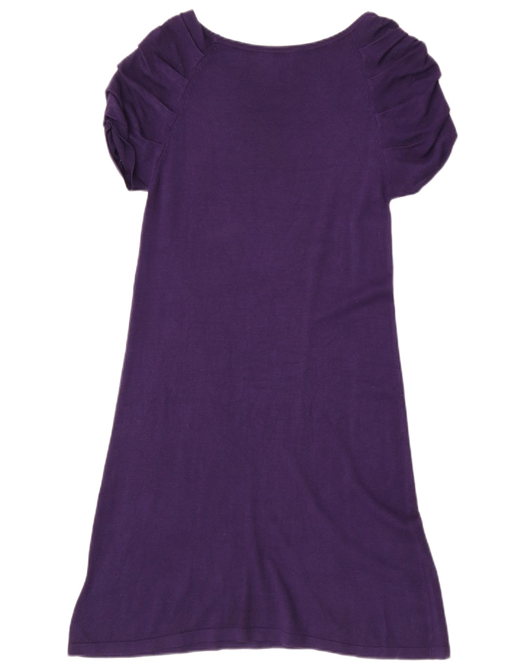 Phase Eight Dame A-Line Kjole UK 10 Small Purple Viscose