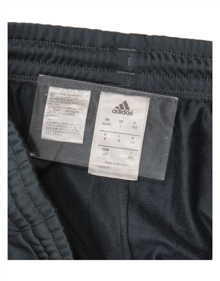 ADIDAS Træningsdragt til mænd Joggers UK 44/46 Large Grey Polyester