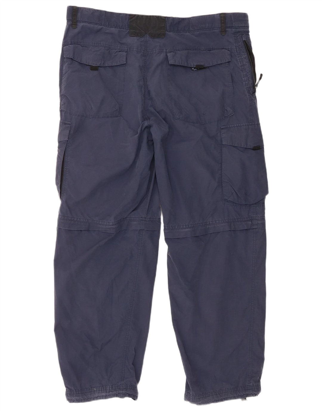 Marks & Spencer Herre Lige Regular Fit Cargo Bukser W38 L29 Marineblå