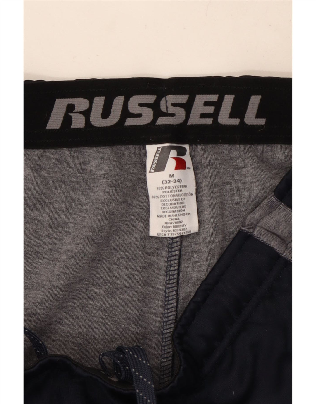 RUSSELL ATHLETIC Herre træningsdragt Bukser Medium Navy Blue Colourblock