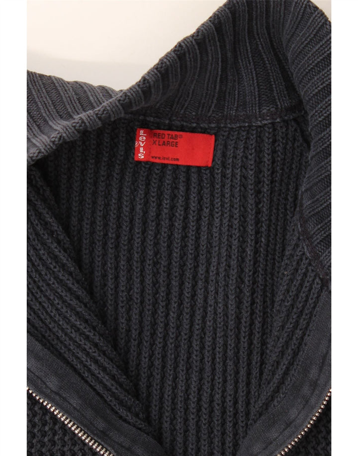 Levi's herre cardigan sweater XL marineblå