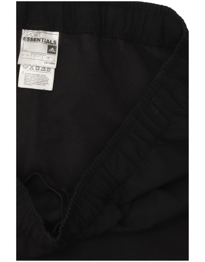 ADIDAS Herre Climalite træningsdragt Bukser Stor sort polyester