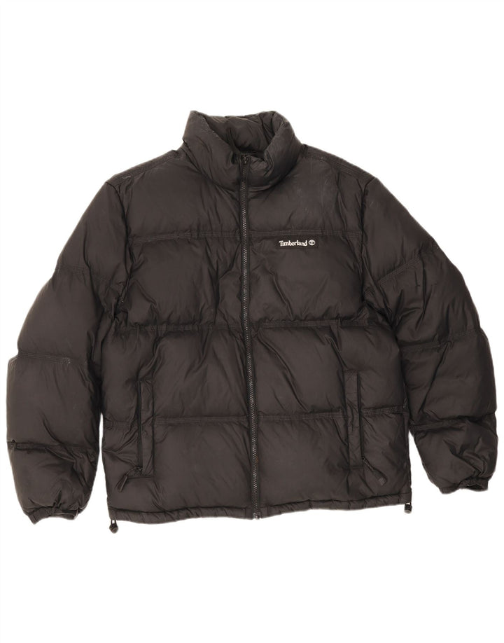Timberland Polstret Herrejakke UK 40 Stor Sort Nylon