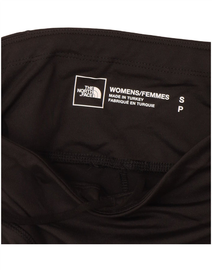 The North Face Womens Leggings UK 8 Small Black Polyester