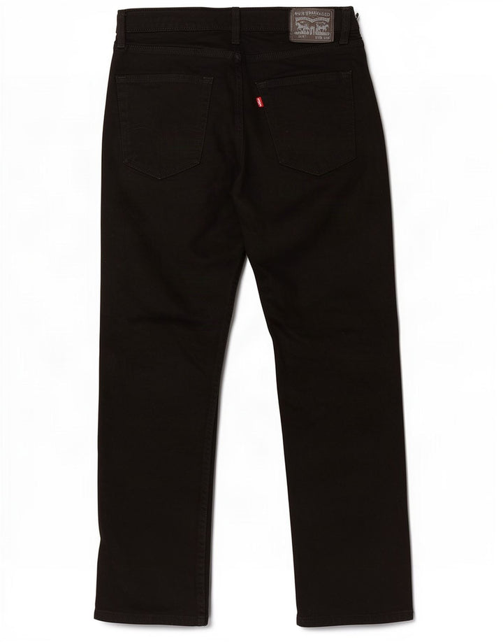 Levi's Herre 541 Athletic Tapered Jeans W32 L32 Sort Bomuld