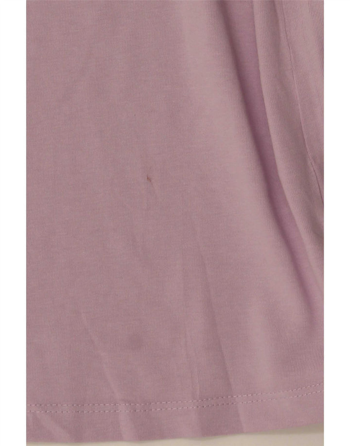 Zara T-Shirt Top UK 10 Lille Lilla