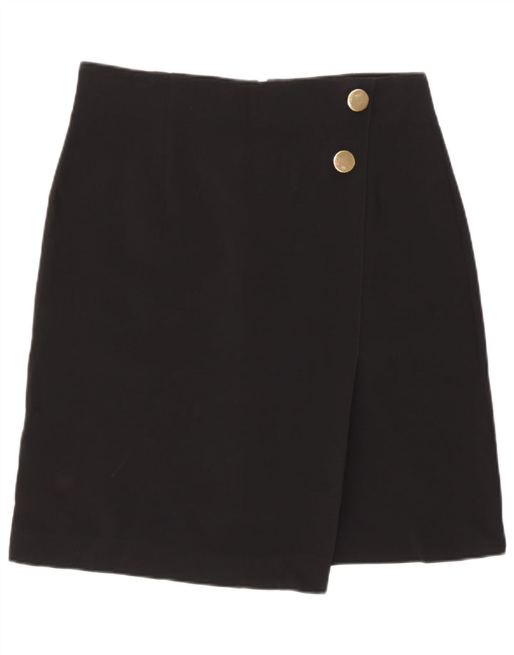 Marks & Spencer Pencil Nederdel til kvinder UK 12 Medium W30 Sort Polyester